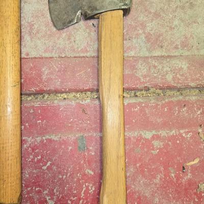 3 Heavy-Duty Tools – Splitting Wedge, Sledgehammer & Hatchet