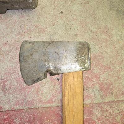 3 Heavy-Duty Tools – Splitting Wedge, Sledgehammer & Hatchet