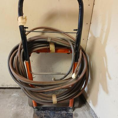 Welding Torch Cart with Twin Oxygen/Acetylene Hoses