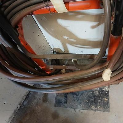 Welding Torch Cart with Twin Oxygen/Acetylene Hoses