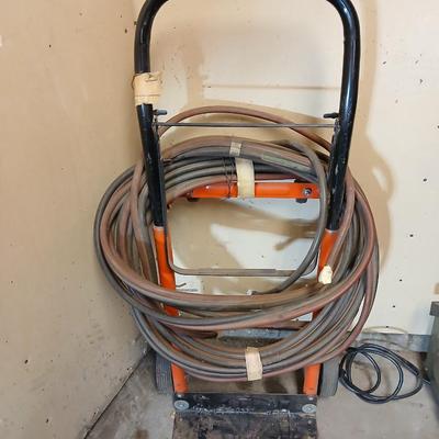 Welding Torch Cart with Twin Oxygen/Acetylene Hoses