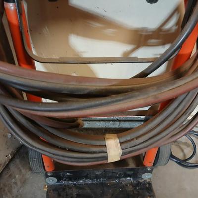 Welding Torch Cart with Twin Oxygen/Acetylene Hoses