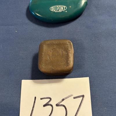 Vintage Copper Stamp Box and More