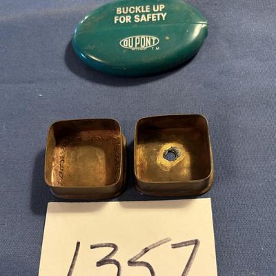 Vintage Copper Stamp Box and More