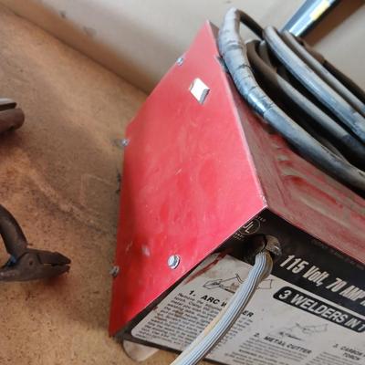 115V, 70 AMP Arc Welder – “3 Welders in 1” Combo Unit