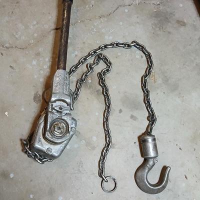 Yale 3/4 Ton Manual Chain Hoist – Model E Pull Lift (Forest City, Ark.)