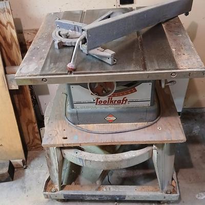 Vintage Working Toolkraft Table Saw – Model 839 (Springfield, MA)