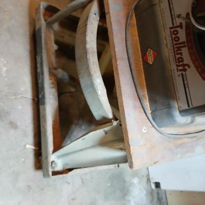 Vintage Working Toolkraft Table Saw – Model 839 (Springfield, MA)