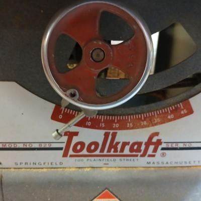 Vintage Working Toolkraft Table Saw – Model 839 (Springfield, MA)