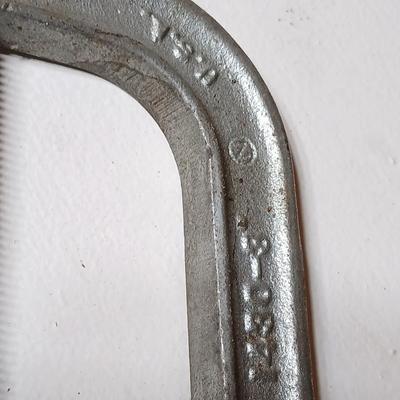 Lot of 3 Vintage Heavy-Duty C-Clamps – Armstrong, Eclipse, AutoKraft