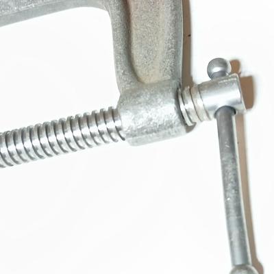 Lot of 3 Vintage Heavy-Duty C-Clamps – Armstrong, Eclipse, AutoKraft