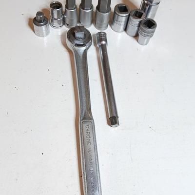 1/4" Drive Socket Set – Chrome Vanadium Japan