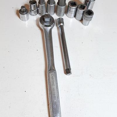 1/4" Drive Socket Set – Chrome Vanadium Japan