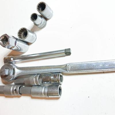 1/4" Drive Socket Set – Chrome Vanadium Japan