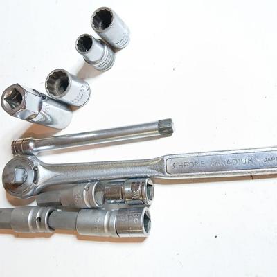 1/4" Drive Socket Set – Chrome Vanadium Japan