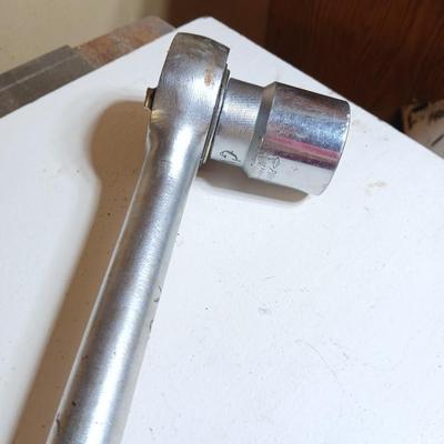 Powr-Kraft 1/2" Drive Flex-Head Ratchet with 1-7/16" Socket – USA Made