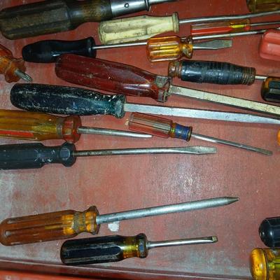 Mixed Screwdrivers – Vintage & Modern, Flathead, Phillips, More