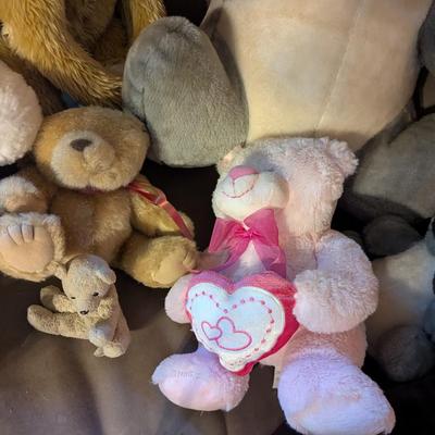 Assortment Of Stuffed Animals