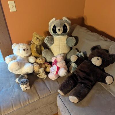 Assortment Of Stuffed Animals