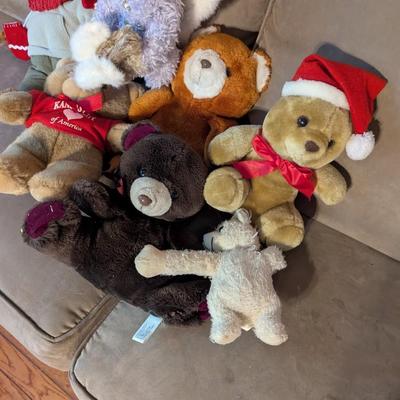Assortment Of Stuffed Animals
