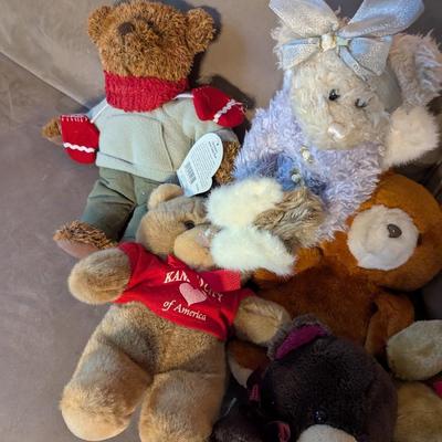 Assortment Of Stuffed Animals