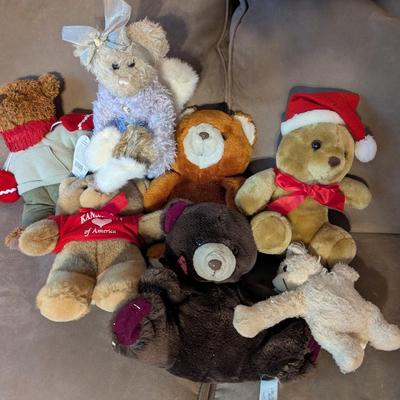 Assortment Of Stuffed Animals