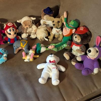 Assortment Of Stuffed Animals
