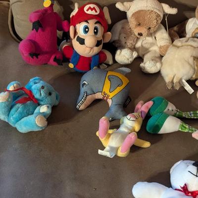 Assortment Of Stuffed Animals
