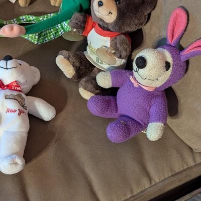Assortment Of Stuffed Animals