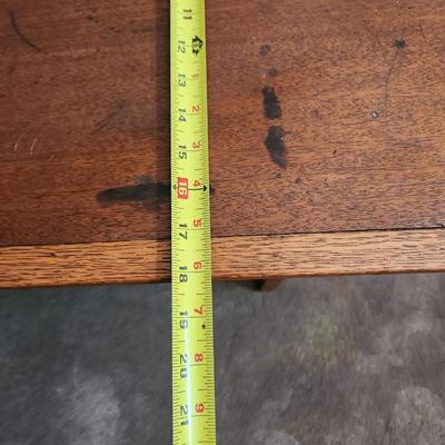 Side Table with Lower Shelf 32x18x27