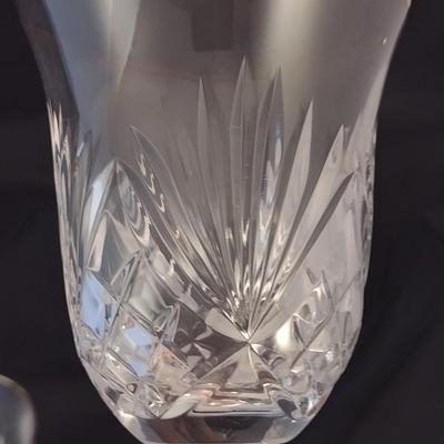 Miller Rogaska Wine Glasses with Gold Rim- Six Pieces