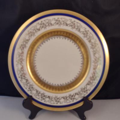 Atlas China Dinner Plates- Approx 10 3/4" in Diameter- 12 Pieces