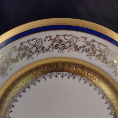 Atlas China Dinner Plates- Approx 10 3/4" in Diameter- 12 Pieces