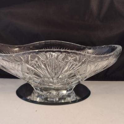 Gorham Crystal Jardieniere Bowl- Possibly 'Cherrywood' Pattern