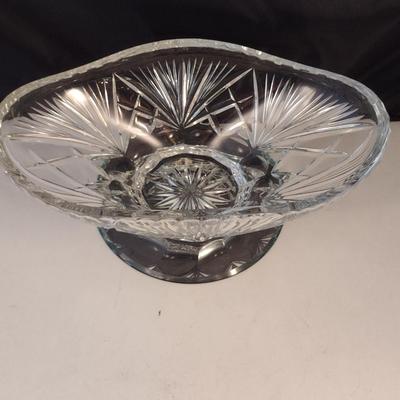 Gorham Crystal Jardieniere Bowl- Possibly 'Cherrywood' Pattern
