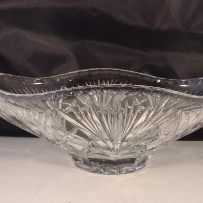 Gorham Crystal Jardieniere Bowl- Possibly 'Cherrywood' Pattern