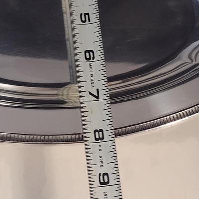 Silver Plated Serve Ware- Platter and Covered Bowl
