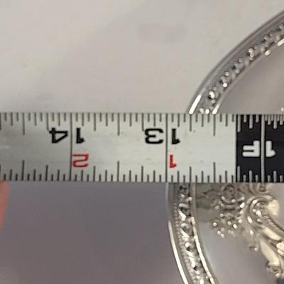Silver Plated Serve Ware- Platter and Covered Bowl