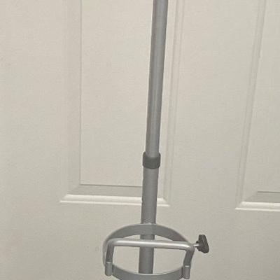 Oxygen Tank Cart with Wheels — Adjustable Height — Lightweight