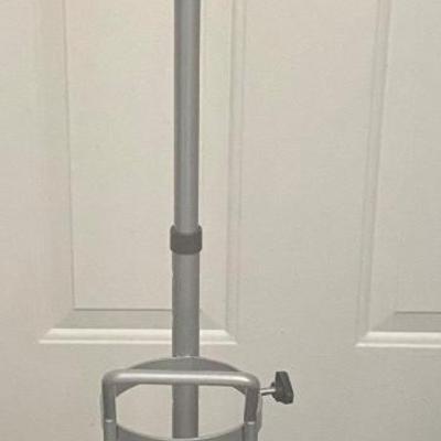 Oxygen Tank Cart with Wheels — Adjustable Height — Lightweight