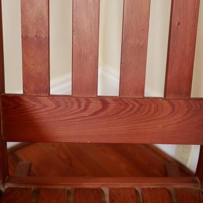 Cypress Handmade Wooden Rocking Chair