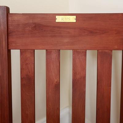 Cypress Handmade Wooden Rocking Chair