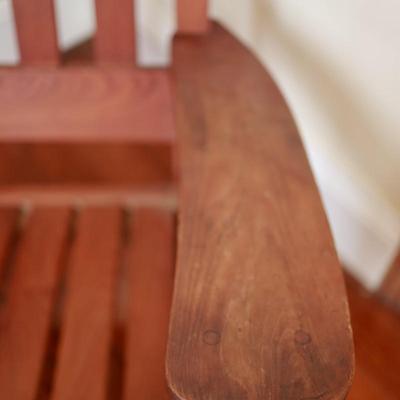 Cypress Handmade Wooden Rocking Chair