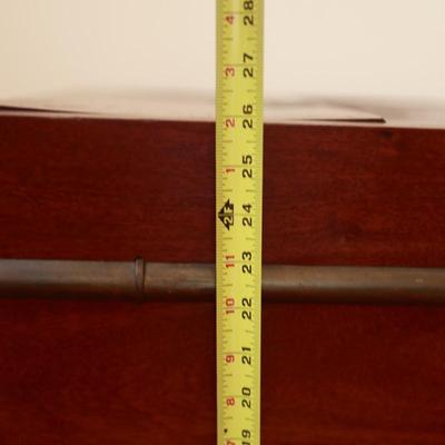 Chinese Wooden Ice Chest with Metal Liner and Stand