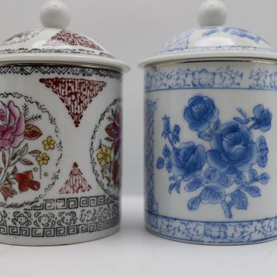 Chinese Vintage Mugs with Lids