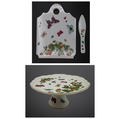 Cheese & Cracker Board with Spreader by Royal Crown (Japan)