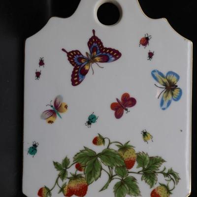 Cheese & Cracker Board with Spreader by Royal Crown (Japan)