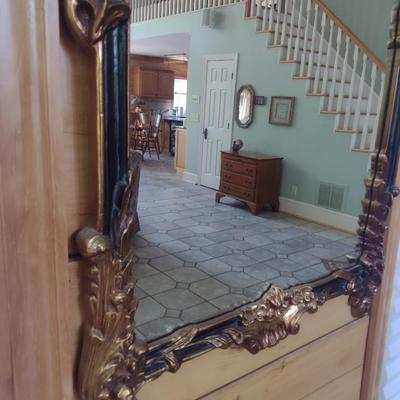 Composite Framed French Design Wall Mirror