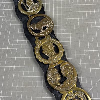Set of BRIDAL Medallions - Charles and Diana plus Royal