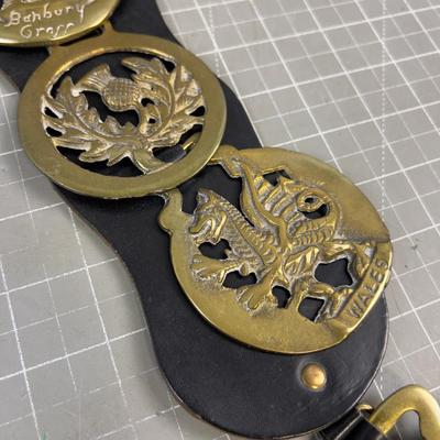 2nd Set Brass Coat of Arms for Wells, Etc. 